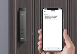 萤石智能锁Y3000F：自研3D人脸识别技术，极速秒开锁