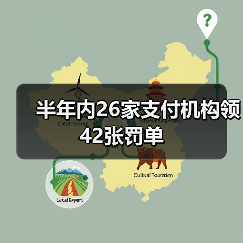 半年内26家支付机构领42张罚单(图1) 半年内26家支付机构领42张罚单(图1)