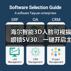 海尔智能3D人脸可视猫眼锁SV30:一键开启主动场景服务(图3) 海尔智能3D人脸可视猫眼锁SV30:一键开启主动场景服务(图3)