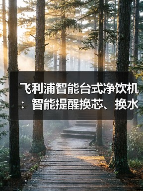 飞利浦智能台式净饮机：智能提醒换芯、换水（图4）