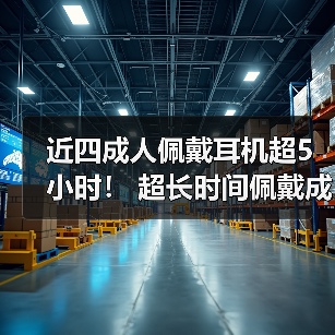 近四成人佩戴耳机超5小时! 超长时间佩戴成为刚需,定制蓝牙耳机成为唯一解(图4) 近四成人佩戴耳机超5小时! 超长时间佩戴成为刚需,定制蓝牙耳机成为唯一解(图4)