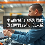 小白智慧门H系列两款旗舰新品发布，创米数联新物种引领市场新风尚（图4）