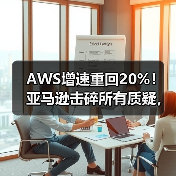 AWS增速重回20%！亚马逊击碎所有质疑，盘后市值（图3）
