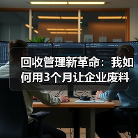 回收管理新革命：我如何用3个月让企业废料价值翻5倍（图3）