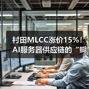 村田MLCC涨价15%！AI服务器供应链的“蝴蝶效应”已来（图2）