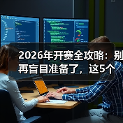 2026年开赛全攻略：别再盲目准备了，这5个关键点决定你的胜负（图3）