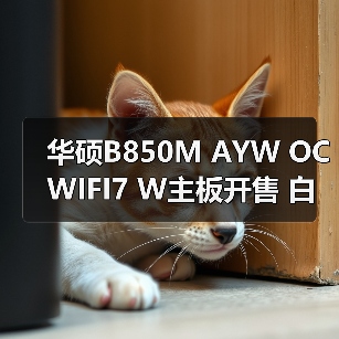 华硕B850M AYW OC WIFI7 W主板开售 白色超频新神器(图1) 华硕B850M AYW OC WIFI7 W主板开售 白色超频新神器(图1)