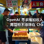 OpenAI 寻求增加收入,高管称不排除在 ChatGPT 内插入广告的可能(图1) OpenAI 寻求增加收入,高管称不排除在 ChatGPT 内插入广告的可能(图1)