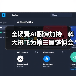 全场景AI翻译加持，科大讯飞为第三届链博会注入“科技动能”
