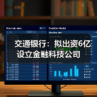 交通银行:拟出资6亿设立金融科技公司(图1) 交通银行:拟出资6亿设立金融科技公司(图1)