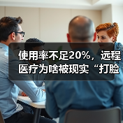 使用率不足20%,远程医疗为啥被现实“打脸”?(图1) 使用率不足20%,远程医疗为啥被现实“打脸”?(图1)