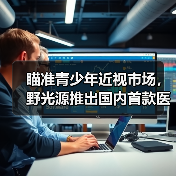 瞄准青少年近视市场,野光源推出国内首款医疗级台灯(图2) 瞄准青少年近视市场,野光源推出国内首款医疗级台灯(图2)