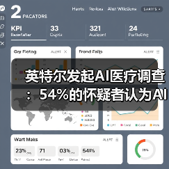 英特尔发起AI医疗调查:54%的怀疑者认为AI将导致致命错误(图2) 英特尔发起AI医疗调查:54%的怀疑者认为AI将导致致命错误(图2)