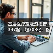 基层医疗投融资报告：347起，超303亿，医院、互联网医院、诊所领域推动融资规模增长（图3）