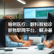 瞳创医疗：眼科智能诊断物联网平台，解决基层眼科诊断、筛查痛点