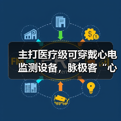 主打医疗级可穿戴心电监测设备，脉极客“心蜜”获CFDA认证已正式上线（图4）