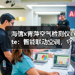 海信x青萍空气检测仪Lite：智能联动空调，守护家中空气健康