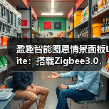 盈趣智能图恩情景面板Lite:搭载Zigbee3.0,大别墅用更稳定(图2) 盈趣智能图恩情景面板Lite:搭载Zigbee3.0,大别墅用更稳定(图2)