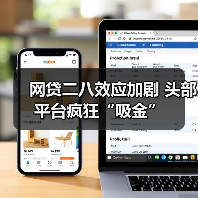 网贷二八效应加剧 头部平台疯狂“吸金”(图1) 网贷二八效应加剧 头部平台疯狂“吸金”(图1)
