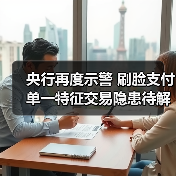 央行再度示警 刷脸支付单一特征交易隐患待解（图4）
