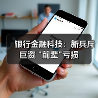 银行金融科技：新兵斥巨资 