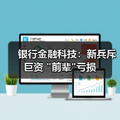 银行金融科技：新兵斥巨资 