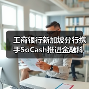 工商银行新加坡分行携手SoCash推进金融科技创新