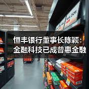 恒丰银行董事长陈颖:金融科技已成普惠金融核心力量(图2) 恒丰银行董事长陈颖:金融科技已成普惠金融核心力量(图2)
