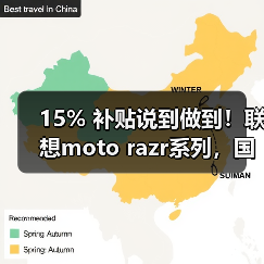 15% 补贴说到做到!联想moto razr系列,国内小折叠份额TOP 1,每一分都是真优惠(图3) 15% 补贴说到做到!联想moto razr系列,国内小折叠份额TOP 1,每一分都是真优惠(图3)