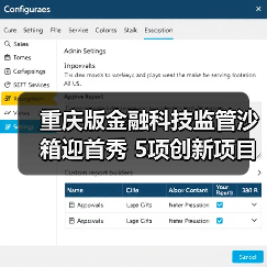 重庆版金融科技监管沙箱迎首秀 5项创新项目拟入箱(图3) 重庆版金融科技监管沙箱迎首秀 5项创新项目拟入箱(图3)