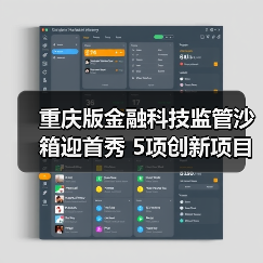重庆版金融科技监管沙箱迎首秀 5项创新项目拟入箱(图4) 重庆版金融科技监管沙箱迎首秀 5项创新项目拟入箱(图4)