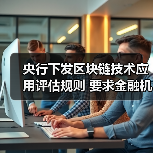 央行下发区块链技术应用评估规则 要求金融机构开展相关备案工作(图1) 央行下发区块链技术应用评估规则 要求金融机构开展相关备案工作(图1)