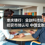 重庆银行:金融科技赋能获市场认可 中国金融科技创新大赛崭露头角(图2) 重庆银行:金融科技赋能获市场认可 中国金融科技创新大赛崭露头角(图2)