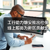 工行助力雄安推出社保线上服务为新区贡献金融科技力量(图1) 工行助力雄安推出社保线上服务为新区贡献金融科技力量(图1)