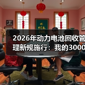 2026年动力电池回收管理新规施行：我的3000万教训与3个生死线（图4）