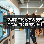 深圳第二轮数字人民币红包试点收官 交易额逾1800万元(图1) 深圳第二轮数字人民币红包试点收官 交易额逾1800万元(图1)