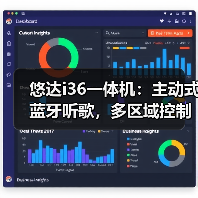 悠达i36一体机:主动式蓝牙听歌,多区域控制(图1) 悠达i36一体机:主动式蓝牙听歌,多区域控制(图1)