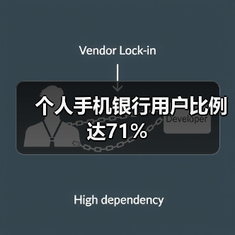个人手机银行用户比例达71%(图1) 个人手机银行用户比例达71%(图1)