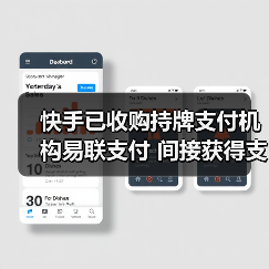 快手已收购持牌支付机构易联支付 间接获得支付牌照(图2) 快手已收购持牌支付机构易联支付 间接获得支付牌照(图2)