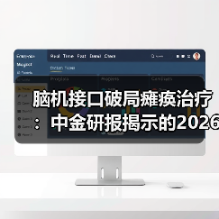 脑机接口破局瘫痪治疗：中金研报揭示的2026医疗新范式