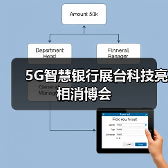 5G智慧银行展台科技亮相消博会