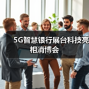 5G智慧银行展台科技亮相消博会（图4）