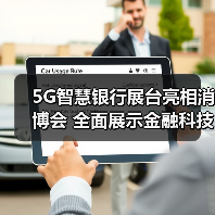 5G智慧银行展台亮相消博会 全面展示金融科技服务
