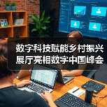 数字科技赋能乡村振兴 展厅亮相数字中国峰会(图1) 数字科技赋能乡村振兴 展厅亮相数字中国峰会(图1)