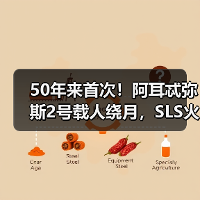 50年来首次！阿耳忒弥斯2号载人绕月，SLS火箭究竟有多猛？