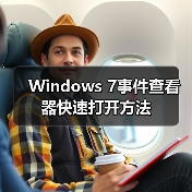Windows 7事件查看器快速打开方法（图3）