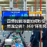 四恒智能浴霸如何秒变恒温空调？360°环形风口设计（图2）