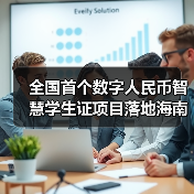 全国首个数字人民币智慧学生证项目落地海南(图2) 全国首个数字人民币智慧学生证项目落地海南(图2)