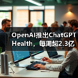OpenAI推出ChatGPT Health,每周超2.3亿人咨询健康问题(图1) OpenAI推出ChatGPT Health,每周超2.3亿人咨询健康问题(图1)