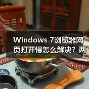 Windows 7浏览器网页打开慢怎么解决？两招提速技巧（图4）